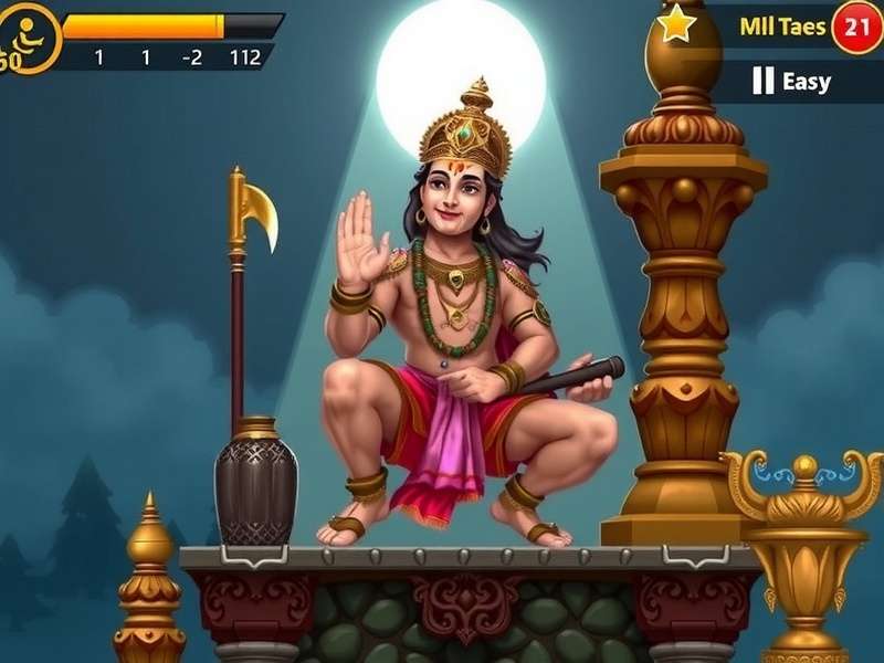 Hanuman Chalisa Mastery Gameplay Screenshot